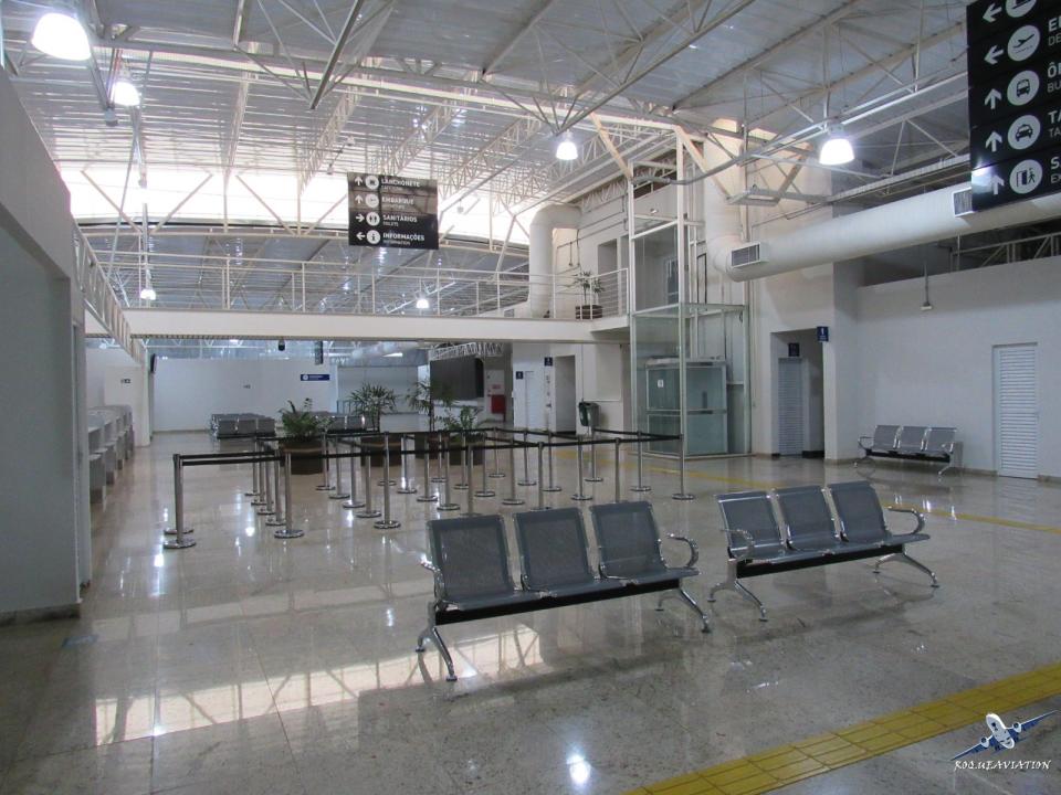 Foto 6 de 10 — Veja fotos do Aeroporto de Araraquara pronto após investimento de R$ 1,6 milhão
